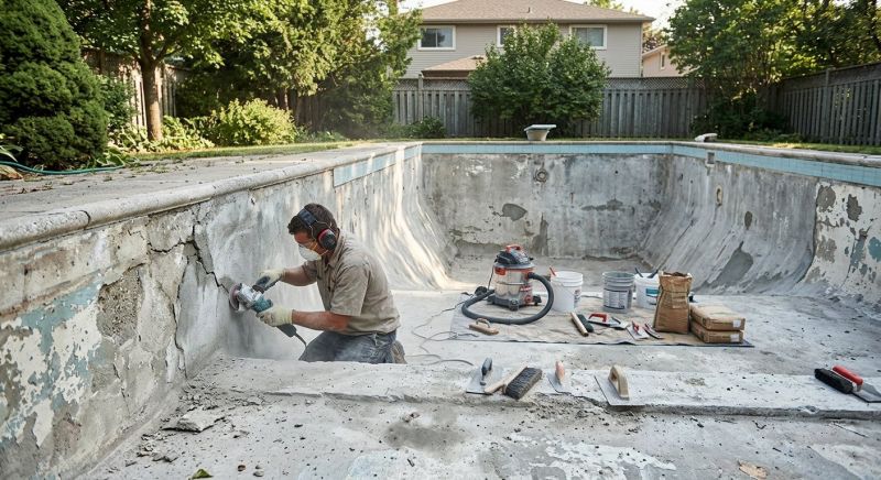 Concrete Pool Repair